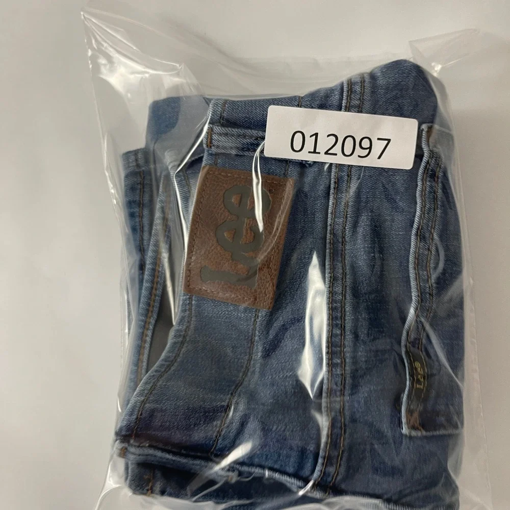 Lee Jeans Mens 32x32 Blue Extreme Motion Regular Straight Leg Stretch Workwear